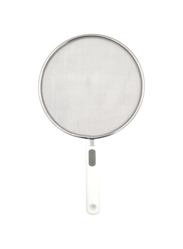 Prestige Splatter Guard 20cm - Premium Stainless Steel Oil Grease Splatter Screen for Frying Pans - Splatter Guard for Clean Cooking