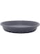 The HC Companies 13.88"x13.88"x2.5" Round Plastic Classic Saucer to Prevent Drips/Spills Indoor &amp; Outdoor in Warm Gray Color, Pairs with 14" Round Classic Warm Gray Planter