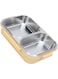 Bewinner 1.2L Stainless Steel Sealed Lunch Box, Odorproof Lunch Box for Kids Adults, Square Lunch Containers with 2 Compartment, Korean Japanese Lunch Box (Yellow)