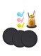 Pcs Silicone Coasters with 3 Pcs Snail Tea Bag Hangers