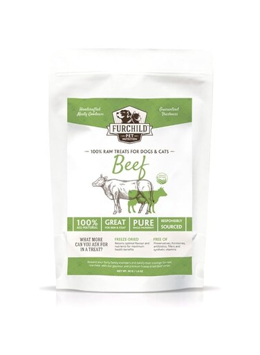 Furchild   Premium Freeze-dried Grass-fed Beef Treats for Dogs and Cats