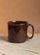 And Twine Dark Espresso Brown Ceramic Jumbo Mug Set of 4