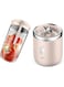Deerma NU05 Mini USB Blender Bottle Portable Travel Juicer Cup Food Fruit Smoothie Maker Mixer Rechargeable 400ml   PTCG   21000rpm   Double Click To Open   3h Fast Charge   Sports Cup Cover - Pink