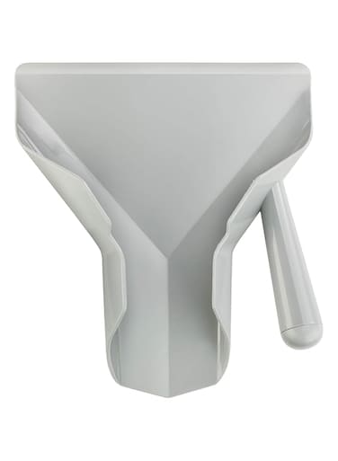 New Star Foodservice 37814 Right Handle Fry Bagger, Polycarbonate, Gray