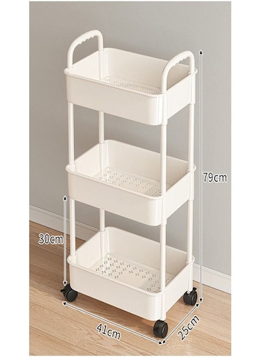 3 Layer Multifunctional Rolling Cart