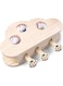 TOMVAES Cat Toys, Whack A Mole Solid Wood Box Interactive Cat Toys for Indoor Cats Kitten Dog Puppy Pet Puzzle Play Fun Catch Mice Game, 3Hole/Wooden