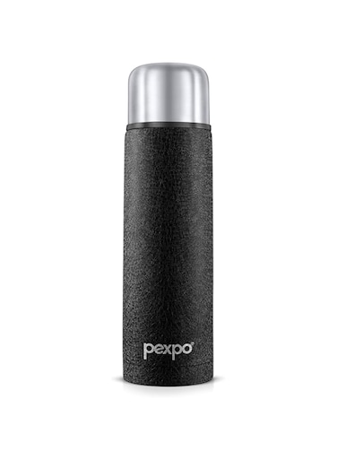 Pexpo Flip Pro Hot &amp; Cold Stainless Steel Water Bottle - 1000 ml BLACK