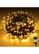 Christmas Decorations, 25m 250 LED Christmas Tree lights, Warm White Christmas String Lights for Bedroom, Christmas Tree, Home Indoor Outdoor Garden Party Decor