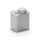 Square Tinplate Metal Sealed Cans Coffee Bean Powder Tin Cans, Specification: With Air Valve