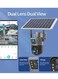 Solar Security Camera with SIM Card Support, Two-Way Audio and Night Vision