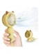 LIEWET Handheld Fan,Cat Fan,Cute Portable Fan Rechargeable,Mini Folding Fan,Three Wind Speeds,100&deg; Adjustable,Small Makeup Fan for Girls Women Yellow