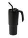 Larsen Forza 360 Recycled Stainless Steel Tumbler Eco-Friendly Spill-Proof Tumbler with 360&Acirc;&deg; Branding Best for Corporate Gifting, Men Women &amp; Kids - 900 ml Black