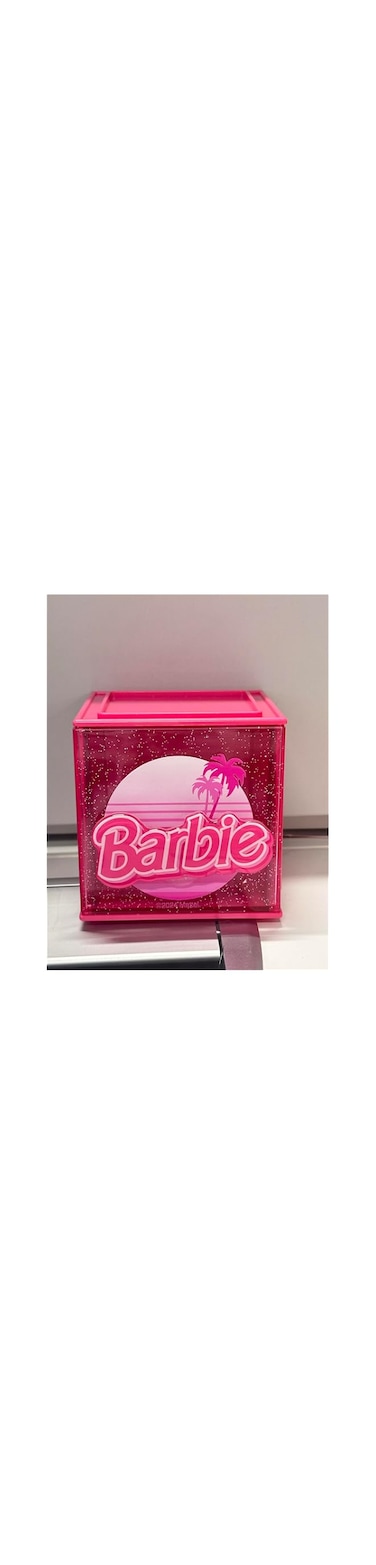 MINISO Barbie Pink Collection Storage Box (Letter)