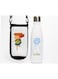 Double Walled Water Stainless Steel Bottle 500ml with extra layer of insulation and carrying case keeps water cold Reusable water bottle