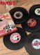 6-Piece Coasters Set,Retro Vinyl Record Disc Coasters For Drink Bar Office,Housewarming Gifts,Multicolour 10.5cm