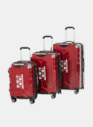 طقم حقائب سفر صلب من بريتش توريستر – 3 قطع (20/24/28 إنش) مع طبقة قابلة للتوسيع – حقائب خفيفة الوزن بعجلات دوّارة ومقبض ألومنيوم