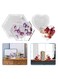 Large Hexagon Heart Silicone Resin Molds Deep Epoxy Resin Mold for Bookends Preserved Flowers Wedding Decor DIY Craft Specimens Reusable &amp; Flexible