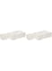 Ikea Drawer Storage Organizer Box Bin Tote White (6 Piece)