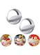 MAKINGTEC Baking Round Cake Mould, 2 Pack Non-Stick Deep Aluminum Round Cake Pan with Removable Bottom for Wedding/Birthday/Christmas Cake Baking Round Cake Tin Set with Loose Base (4 inch)