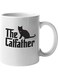 Your Wall Best Funny Animal Cat Lover Gifts The Catfather Black Cat Dad Crazy Kitty Coffee &amp; Tea Gift Mug By Spoil Your Wall