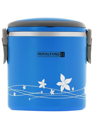 Royalford Stainless Steel Lunch Box 1.8L Blue, Multi