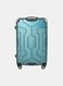 British Tourister 3-Piece ABS Hard Shell Luggage Set (20/24/28 Inch) with Expandable Layer &ndash; Lightweight Suitcases with Spinner Wheels, Aluminium Trolley - Light Blue