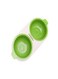 Egg Poacher Green/White 10x5x22cm