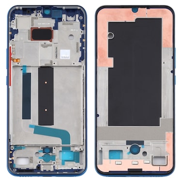 Original Middle Frame Bezel Plate for Xiaomi Mi 10 Lite 5G / Mi 10 Youth 5G M2002J9G &ndash; Blue, For Xiaomi Mi 10 Lite 5G