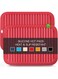 2 Pack Silicone Trivet for Hot Dishes, Heat Resistant Silicone Hot Pads for Hot Pots and Pans, Non-Slip Flexible Pot Holder for Kitchen - Red Silicone Trivets Mat Dish Drying Mat Spoon Rest, 9x12 in