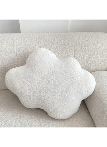 Clouds Shaped Throw Pillows Cute Soft Waist Rest Cushion Home Decorative Throw Pillow Used to Add Comfort and Style for Home Sofa Bedroom Gift