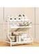 TAME Spice Rack Organizer for Countertop, 3 tier Kitchen Countertop Organizer Shelf Spice Rack Organizer, Kitchen Seasoning Organizer Countertop, Storage Rack for Kitchen Bathroom