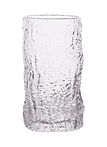 Bark Pattern High Glass Clear