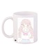 Anime Printed Coffee Mug White/Pink/Brown