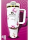 40oz Tumbler Stainless Steel Travel Mug with Reusable Straw BPA Free Eco Friendly and Dishwasher Safe Featuring Leakproof FlowState Lid and Double Wall Insulation Keeps Drinks Hot for 16 Hours and Cold for 24 Hours Slim Base Fits Most Car Cup Holders Durable Ergonomic Handle Designed for On the Go Use