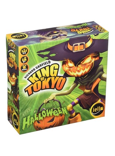 IELLO: King of Tokyo Halloween, Expansion, Strategy Board Game, Requires Core King of Tokyo, 30 Minute Play Time, 2 to 6 Players, for Ages 8 and Up