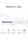 Solarae 2 in 1 Hair Straightener and Curler, Mini Hair Curler Usb Ceramics Cordless Heating Straightening Curling Flat Iron (White)