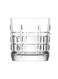 6 Pieces Brit Tumbler Set 325 Ml - Clear