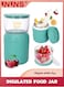 Insulated Food Jar,11 oz+14.5 oz Stainless Steel Vacuum Food Leak Proof Wide Mouth Soup With Spoon,Lunch Containers For Hot And Cold Food