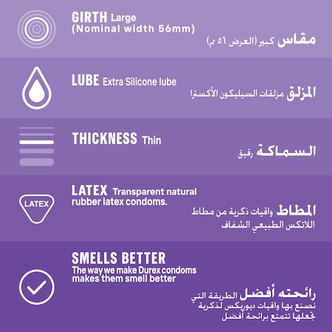 Durex Feel Smooth Condom Pack of 12