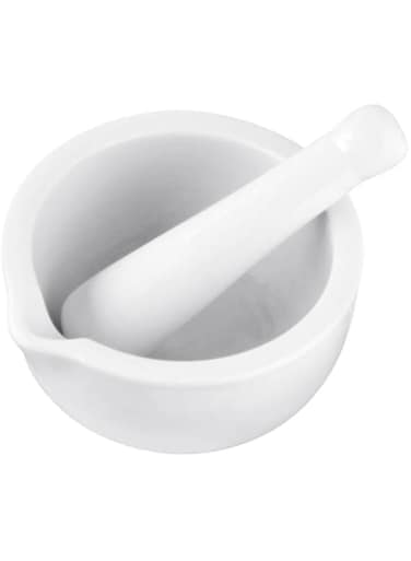 Fackelmann Pestle and Mortar 11 x 6 cm Porcelain