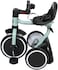 Lovely Baby Foldable Tricycle LB 266 for Toddlers Ages 1-3 Years, Compact Trike with EVA Wheels, Rear Basket, Seat Belt, Steel Frame &ndash; Lightweight Foldable Baby Trike