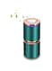 NALACAL Mini Air Purifier, USB Air Purifiers for Car Office Desk Small Room, Super Quiet with LED Night Light, No Adapter, for Smokers Pollen Pets Dust Odors in Office Car, Desktop Air Cleaner(Green)