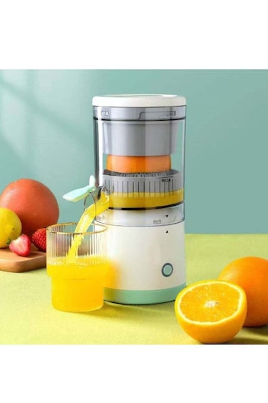 Electric Mini Citrus Juicer Hands Free Portable USB Charging Powerful Cordless Fruit Juicer