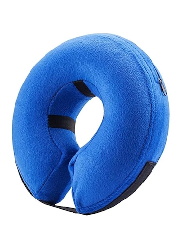 LOVEQI Protective Inflatable Collar for Dogs and Cats - Soft Pet Recovery Collar Does Not Block Vision E-Collar