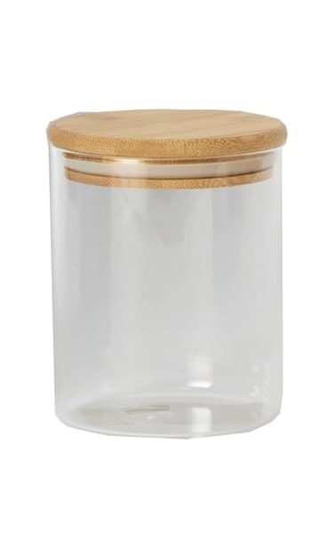HomeBox La Natura Borosilicate Glass Jar - 650 ml
