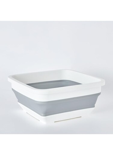 HomeBox Collapsible Space Saving Rectangular Basket - 9 L