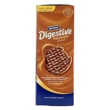 McVitie's Digestive Caramel Chocolate Biscuits, 300g