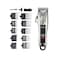 Men's Hair Clipper with LED Screen, Rechargeable via USB Port, Stainless Steel Blade, Adjustable 5 S
