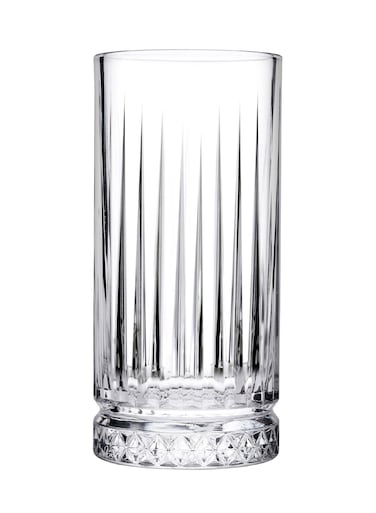 4-Piece Elysia Long Drink Glass Set 365 ml Clear