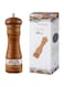 Wooden Pepper Mill or Salt Mill - 15cm tall - Best Pepper or Salt Grinder Wood with a Adjustable Ceramic Rotor and easily refillable - Oak Wood Pepper Grinder for your kitchen